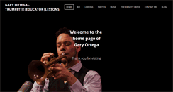Desktop Screenshot of garyortega.com